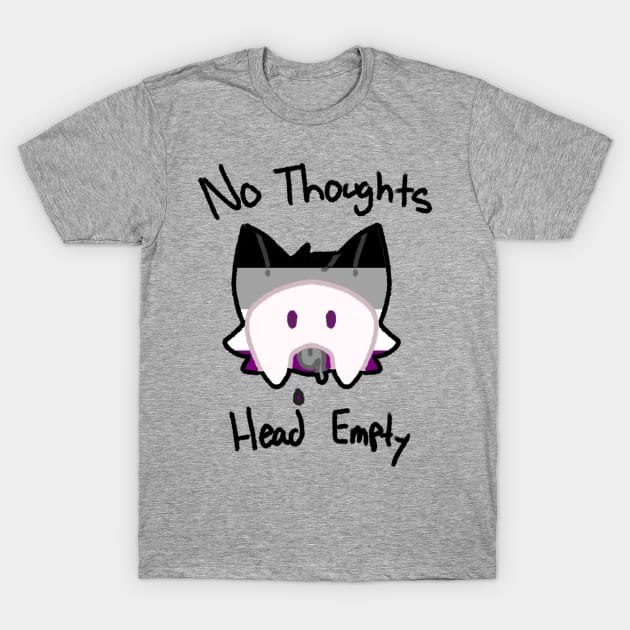 Slime Pup (No thoughts, head empty) T-Shirt by WillowTheCat-